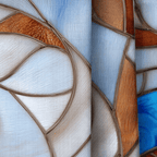 Wing Veil Pattern - Curtain Panel - The Drapery