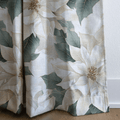 Winter Bloom - Curtain Panel - The Drapery