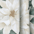 Winter Bloom - Curtain Panel - The Drapery