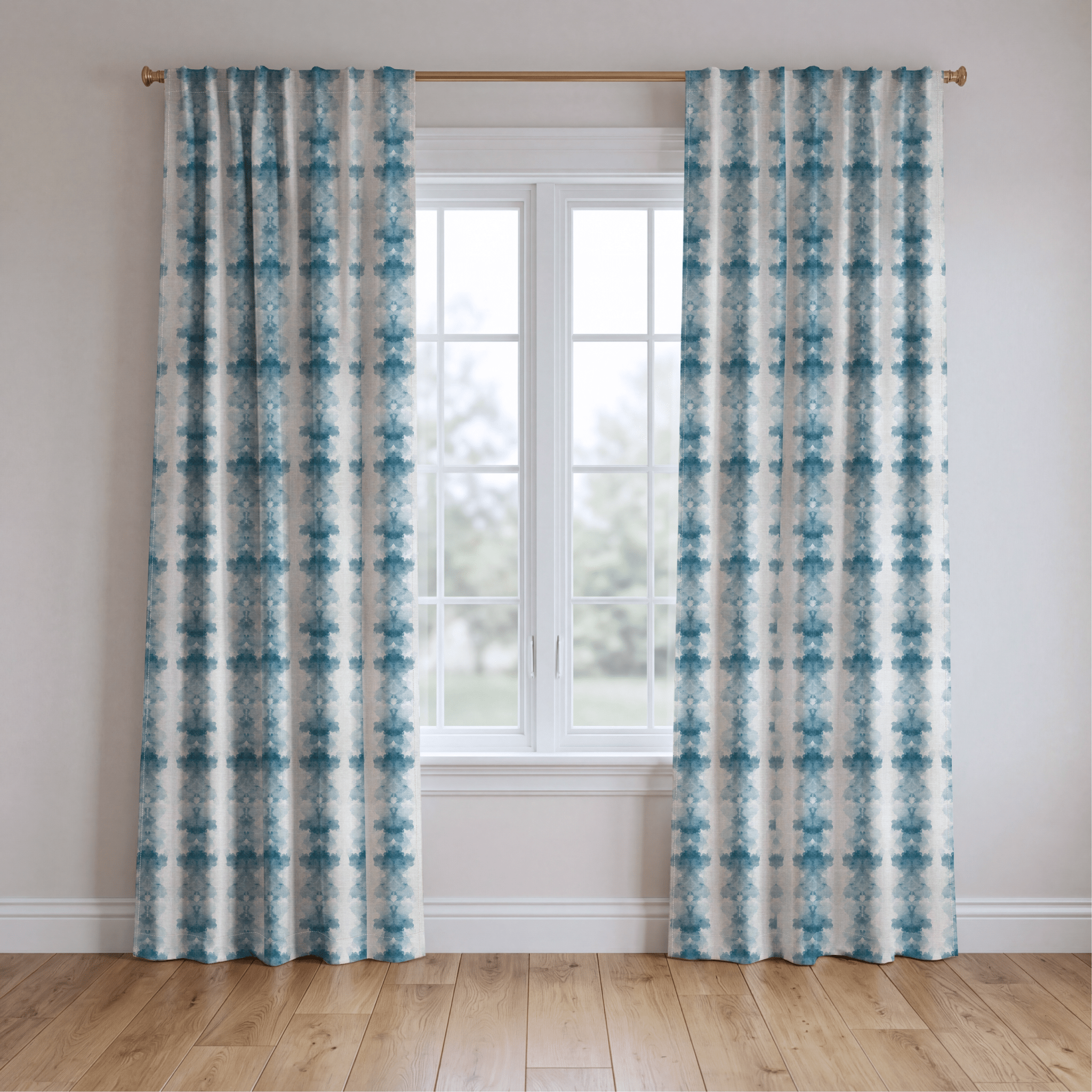Winter Mist - Curtain Panel - The Drapery