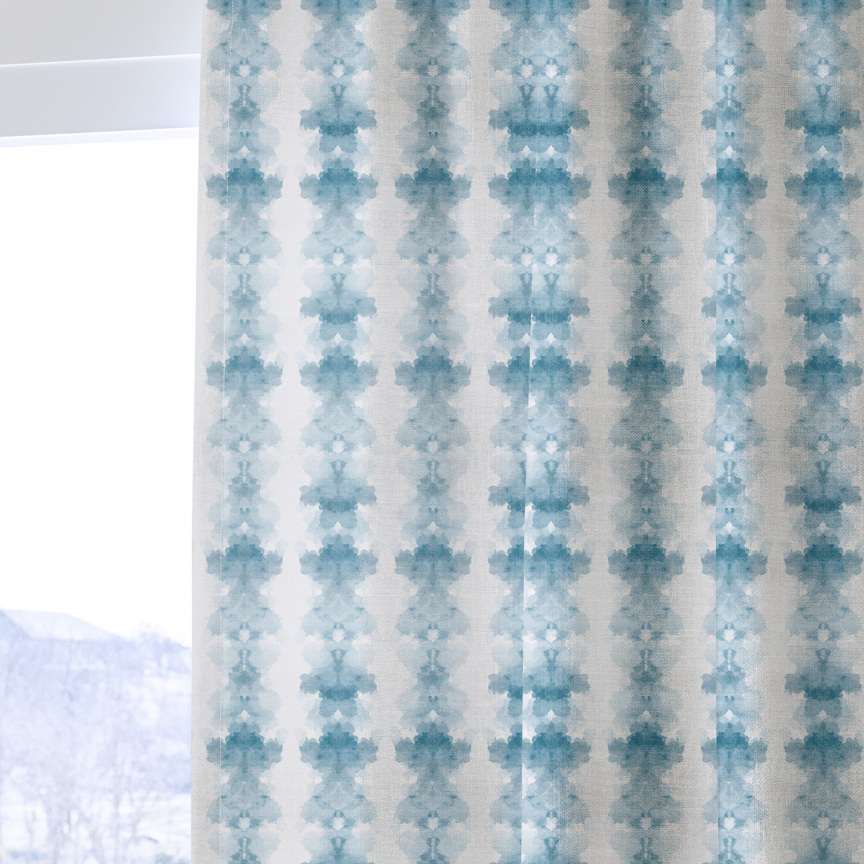 Winter Mist - Curtain Panel - The Drapery
