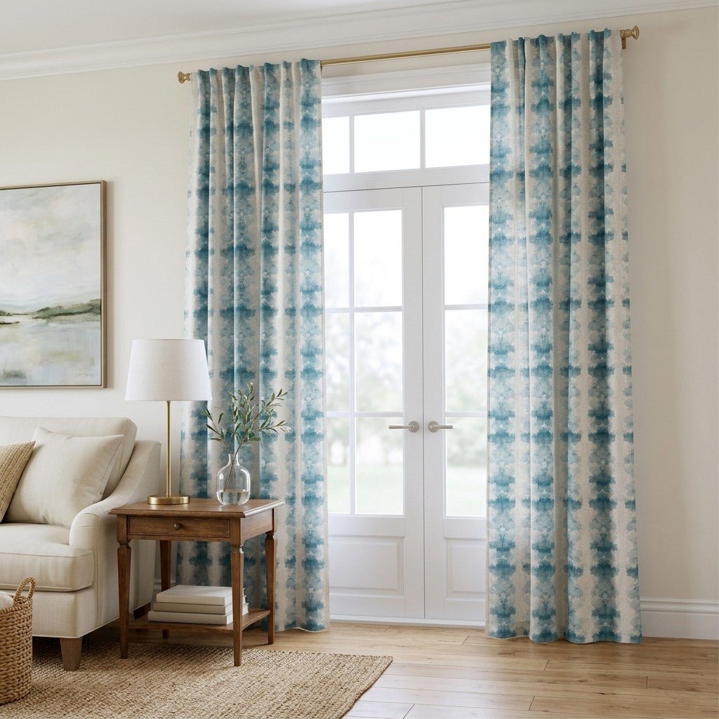 Winter Mist - Curtain Panel - The Drapery