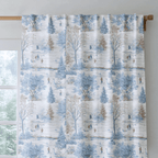 Winter Stroll - Curtain Panel - The Drapery