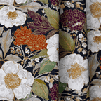Winterberry Ebony - Curtain Panel - The Drapery