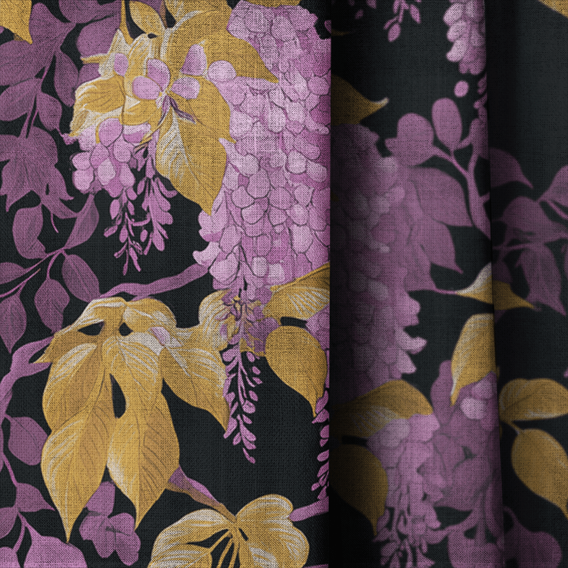 Wisteria Spell - Curtain Panel - The Drapery
