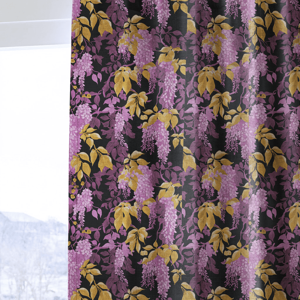 Wisteria Spell - Curtain Panel - The Drapery