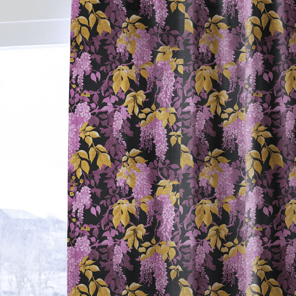 Wisteria Spell - Curtain Panel - The Drapery