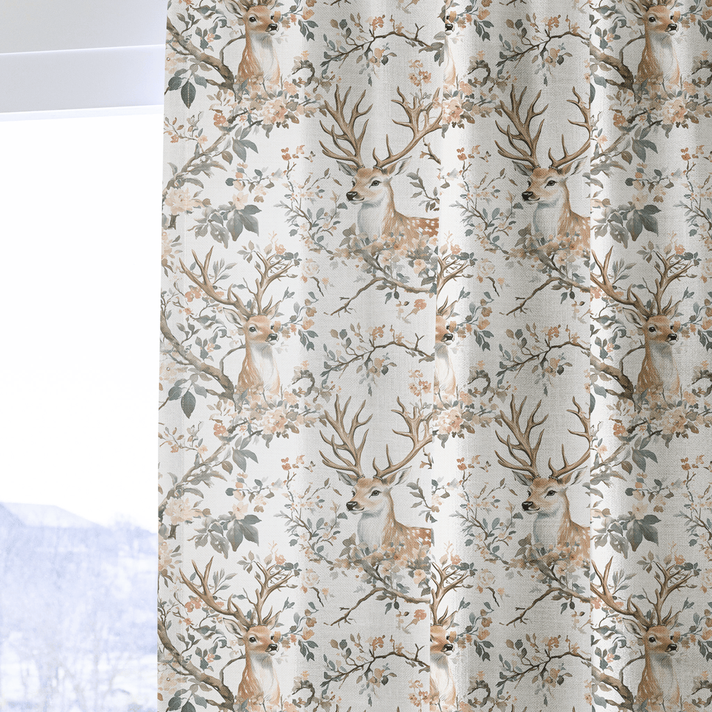 Woodland Majesty - Curtain Panel - The Drapery