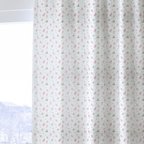 Yorkie Garden - Curtain Panel - The Drapery
