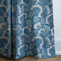 Zelda Blues - Curtain Panel - The Drapery