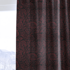 Zinfandel Bloom - Curtain Panel - The Drapery