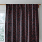 Zinfandel Bloom - Curtain Panel - The Drapery