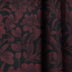Zinfandel Bloom - Curtain Panel - The Drapery