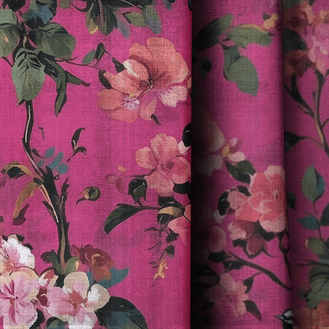 Zinnia - Curtain Panel - The Drapery