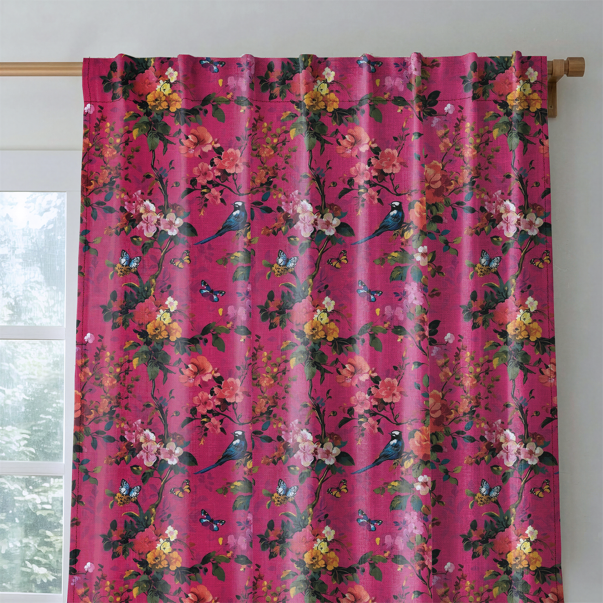 Zinnia - Curtain Panel - The Drapery