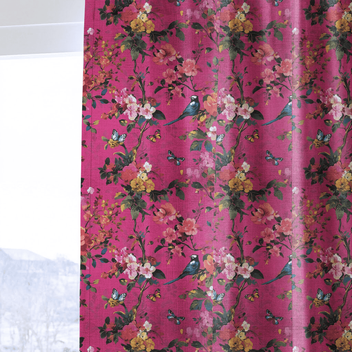 Zinnia - Curtain Panel - The Drapery