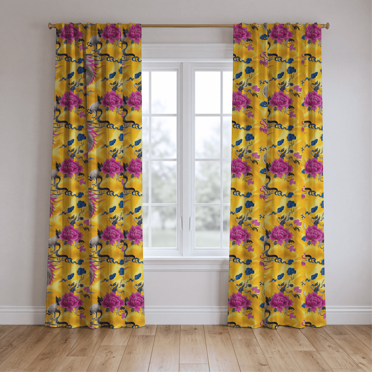 Ziraleen - Curtain Panel - The Drapery