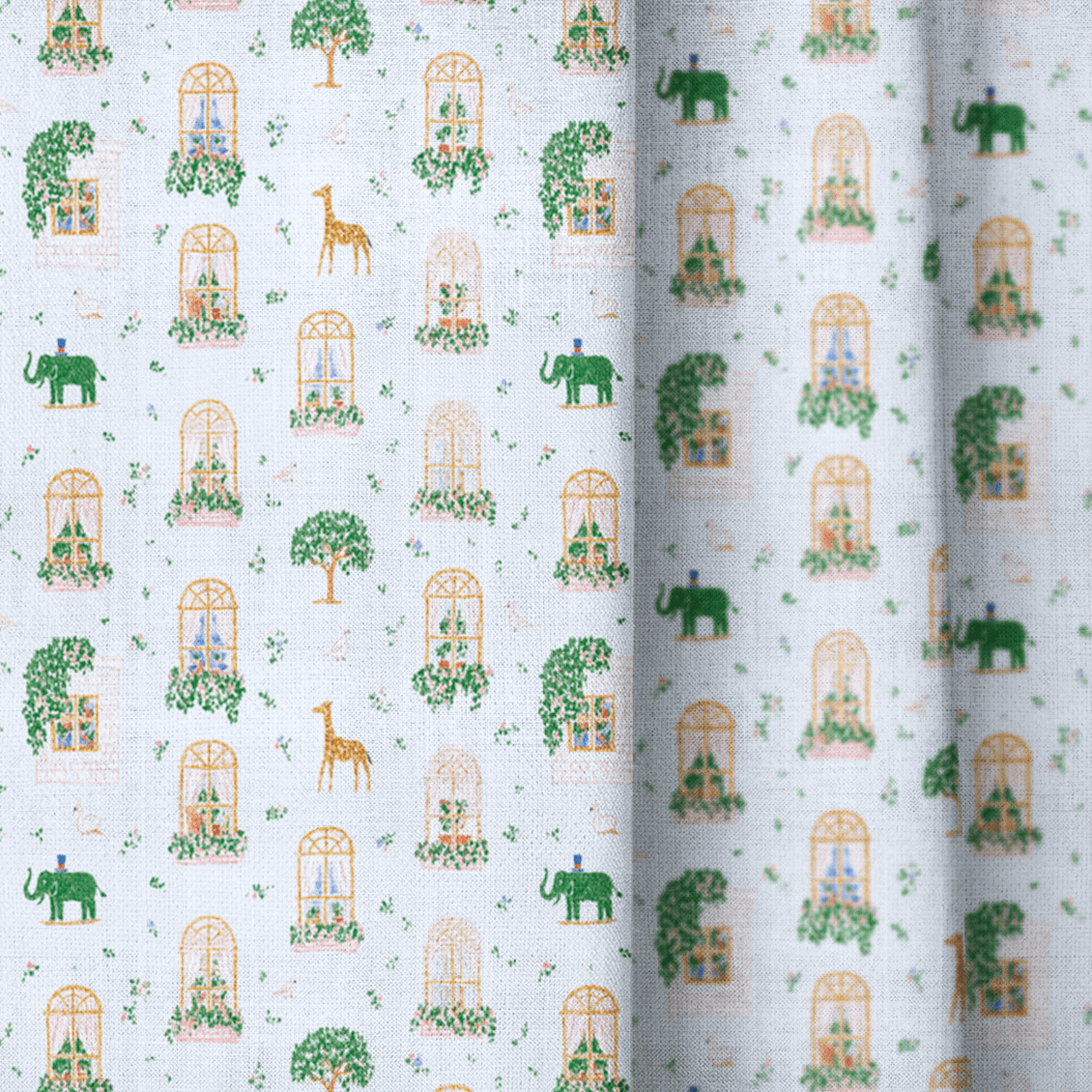 Zoo Parade - Curtain Panel - The Drapery