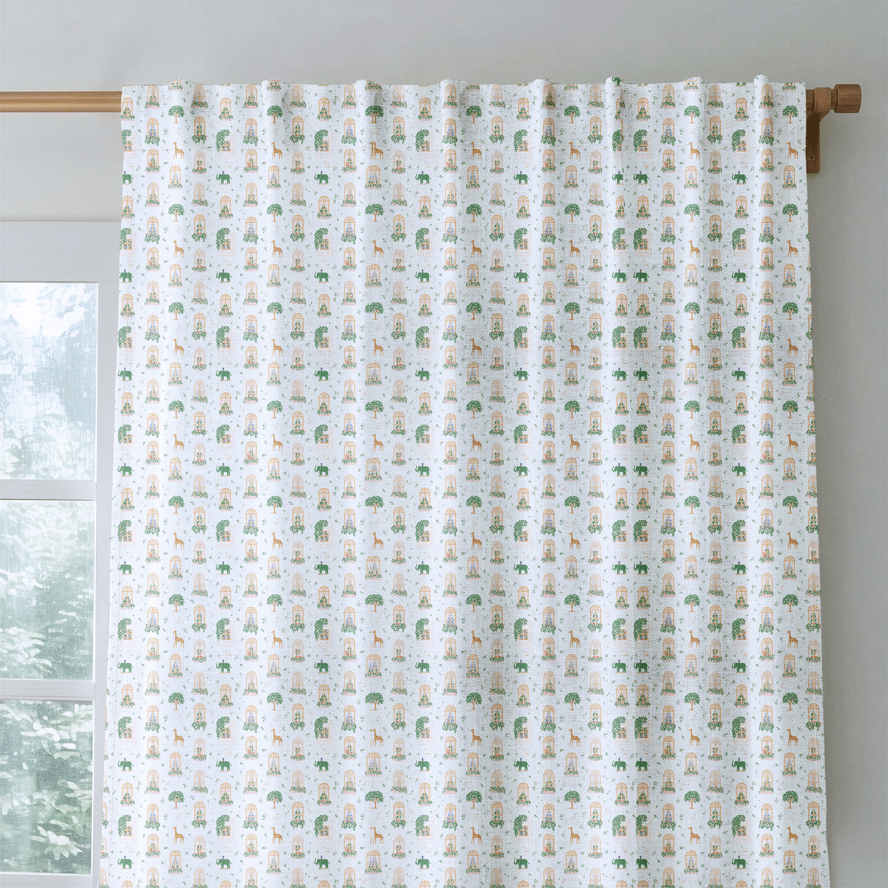 Zoo Parade - Curtain Panel - The Drapery